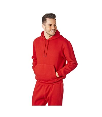 Mens Pull Over Hoodie Red RIPT Essentials