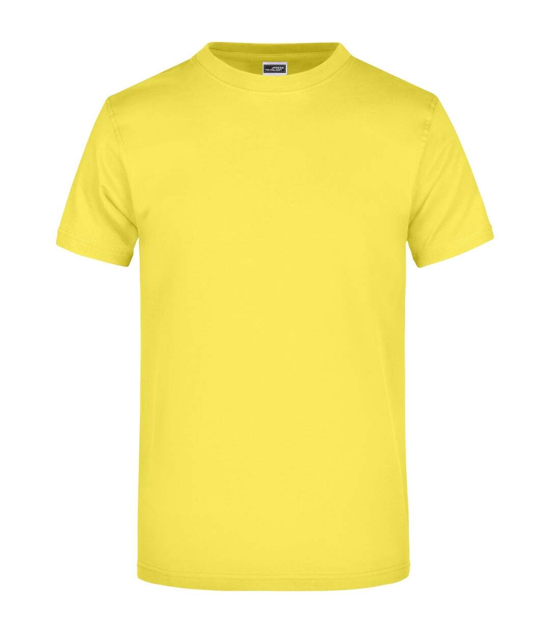 T-shirt Adulte Jaune James And Nicholson-1