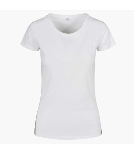 Build Your Brand Womens/Ladies Basic T-Shirt (White) - UTRW8509