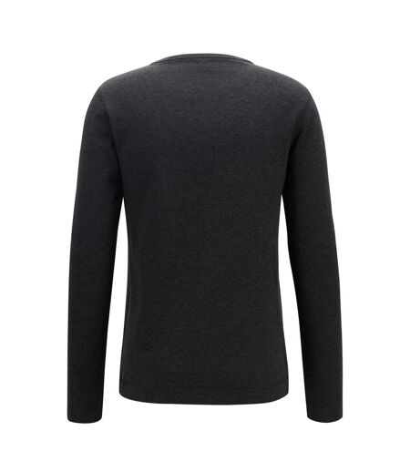 T-shirt Manches Longues Tempest Homme Noir Chiné Boss