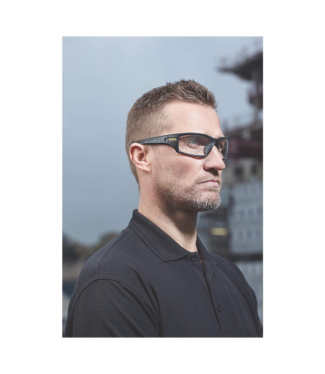 Auger safety eyewear one size black/clear Dewalt-2