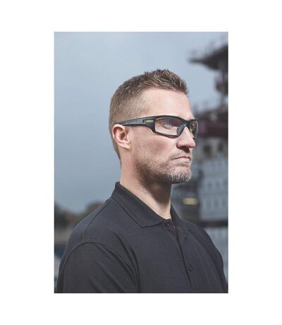 Auger Safety Eyewear One Size Black Clear Dewalt