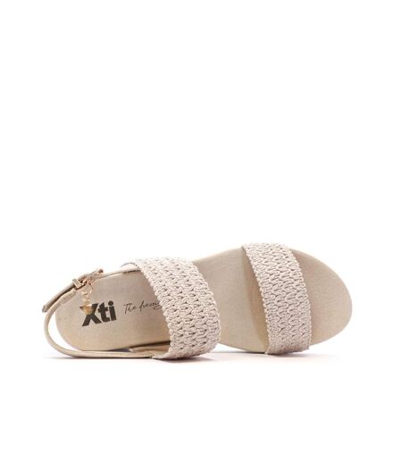 Sandales ecru femme xti 143858