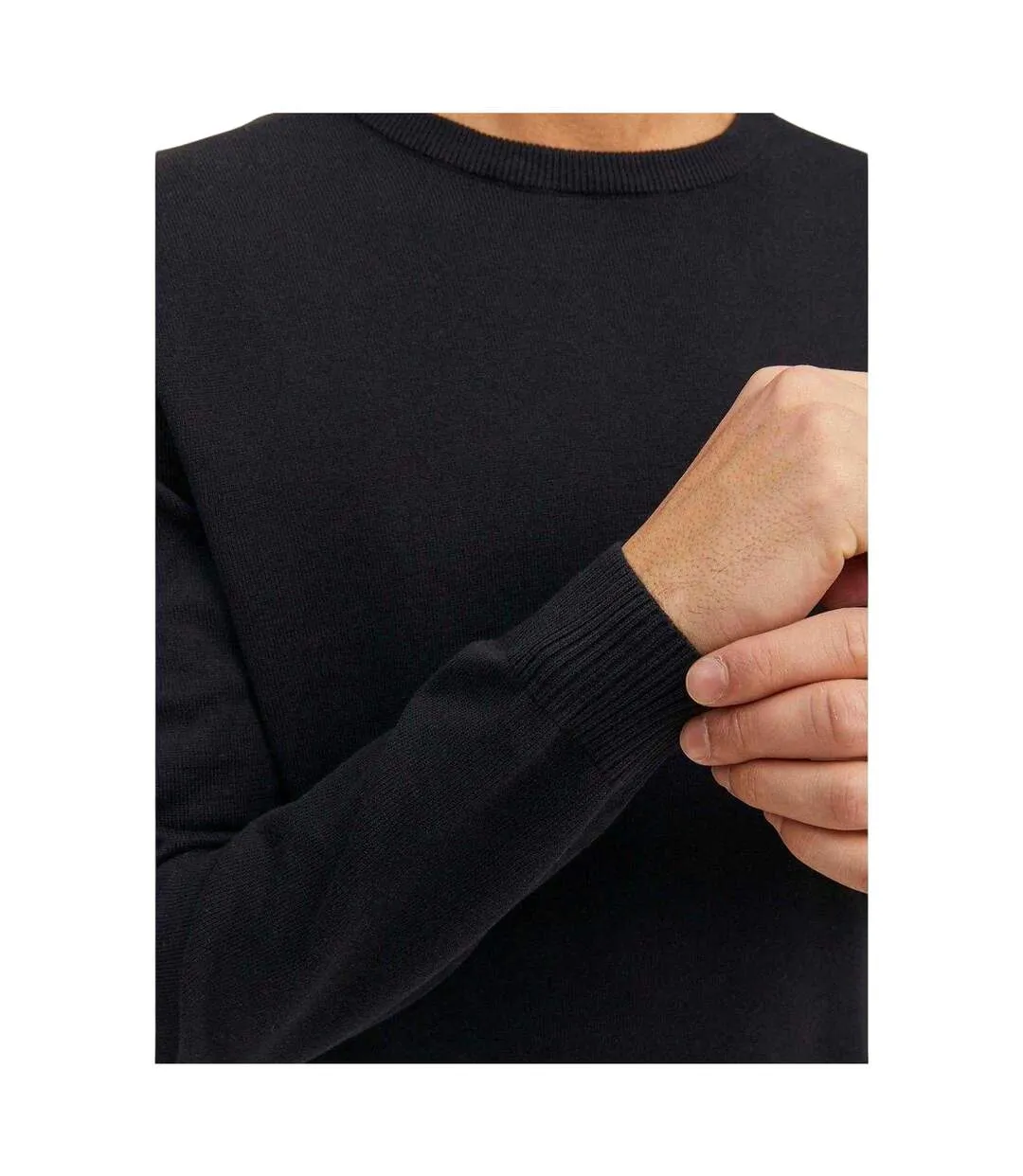 Sweat Homme Noir Jack And Jones-4