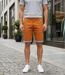 Bermuda uni avec revers CHALLENGER IBIZA2 : le short 100% coton au style estival affirmé-5