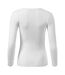T-shirt Manches Longues Femme Blanc Malfini-2