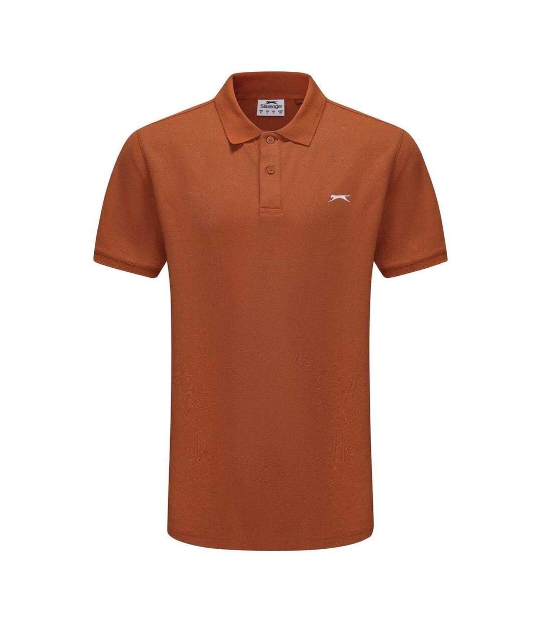 Polo Motif/style Logo Brodé Homme Terre Cuite Slazenger-1