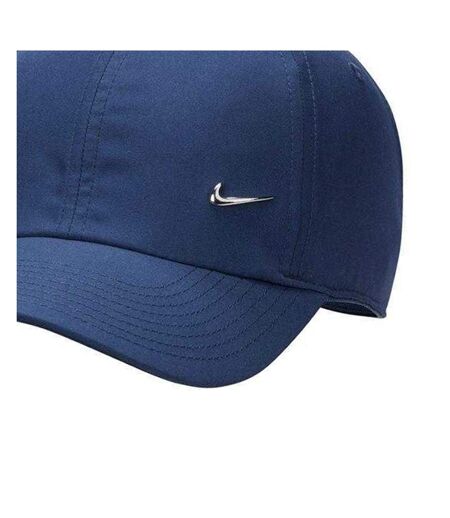 Casquette Sport Motif/style Swoosh Métallique Club Adulte Bleu Nike