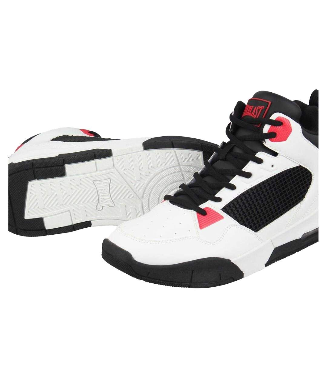 Baskets Layup Homme Blanc Noir Rouge Everlast-4