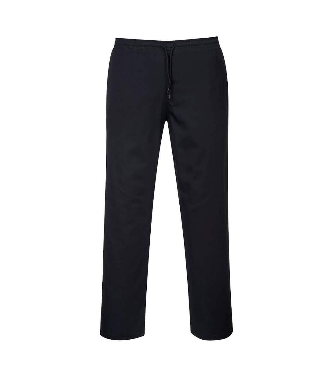 Mens drawstring trousers black Portwest-1