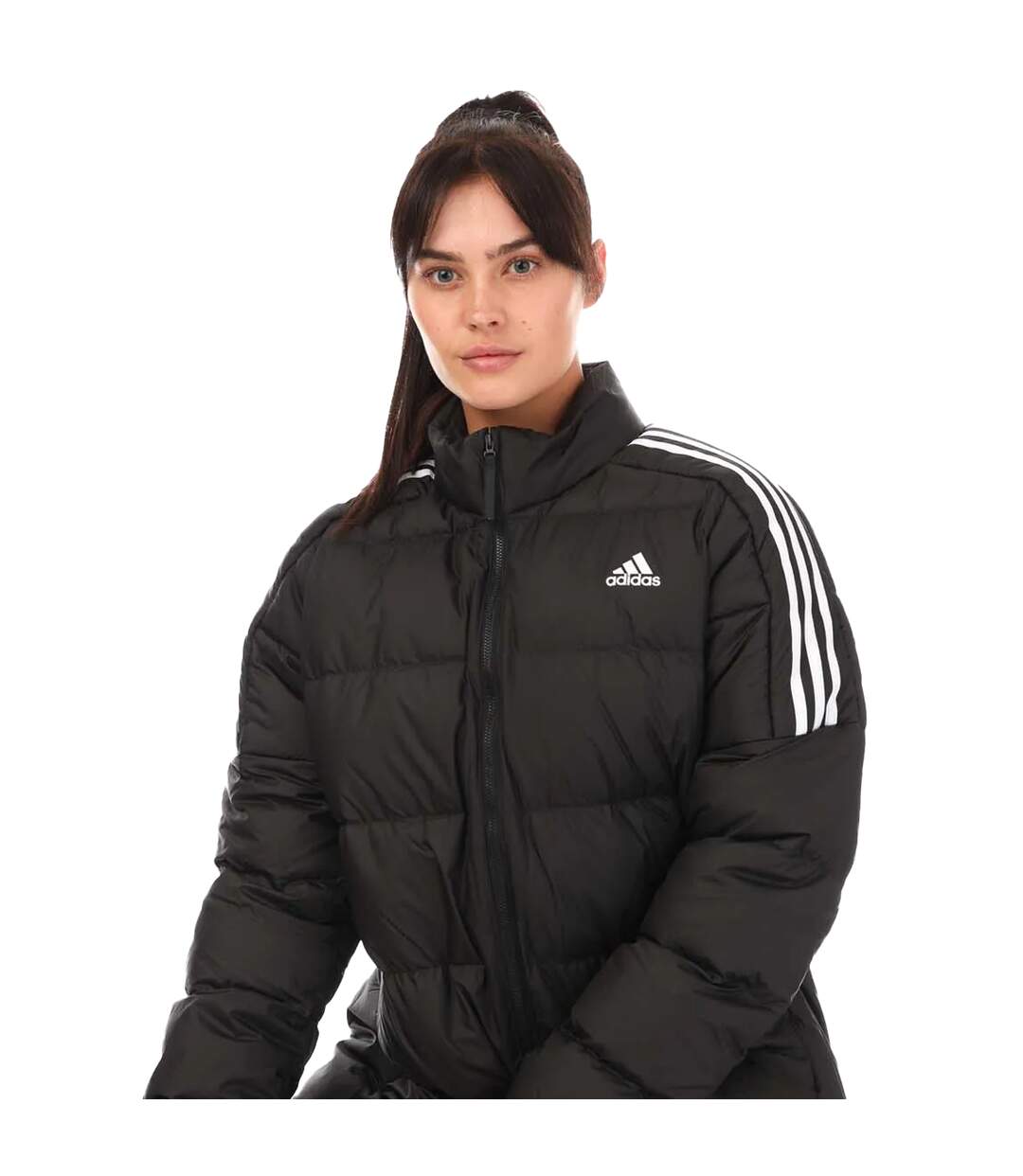 Doudoune essentials femme noir Adidas-3