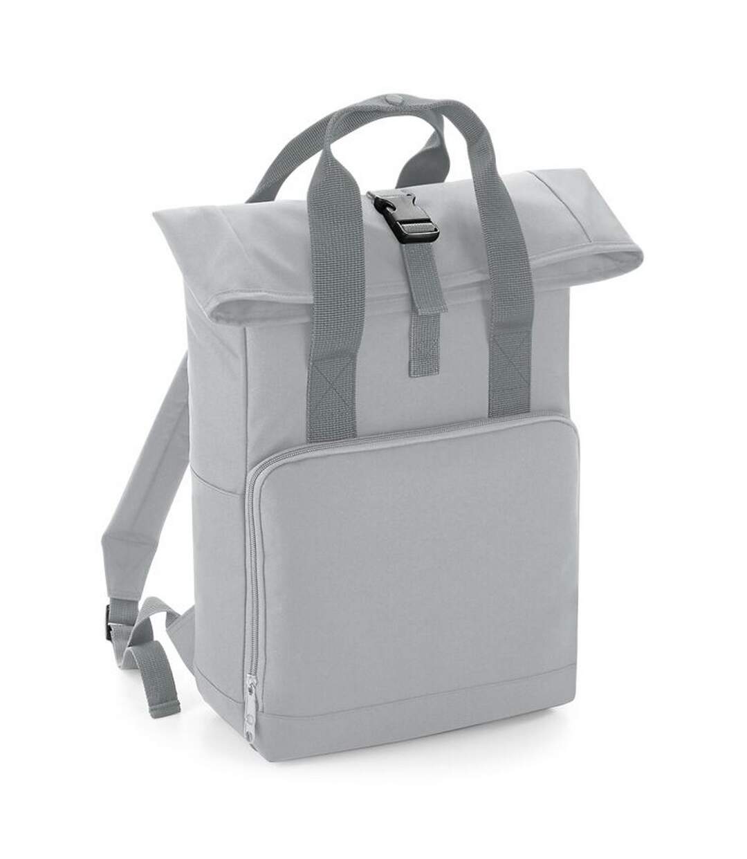 Sac à dos taille unique gris clair Bagbase-1