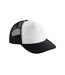 Casquette Trucker Noir Blanc Beechfield-1