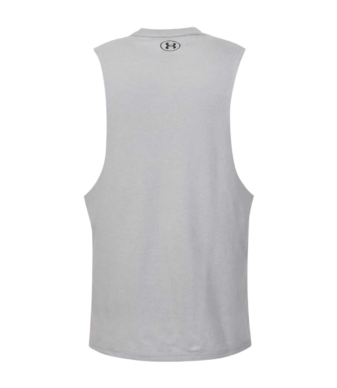 Mens Project Rock Graphic Tank Top Grey Under Armour-3