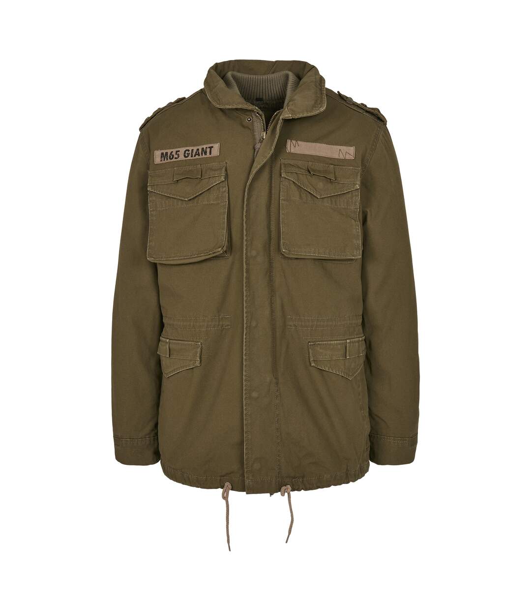 Doudoune Matelassée M-65 Homme Olive Build Your Brand-1