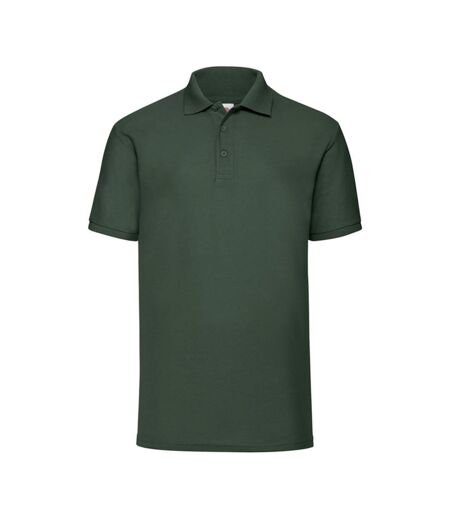Polo 65/35 Homme Vert Bouteille Fruit Of The Loom