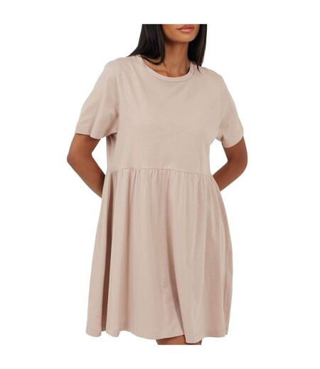 Robe Courte Manches Courtes Femme Champignon Brave Soul