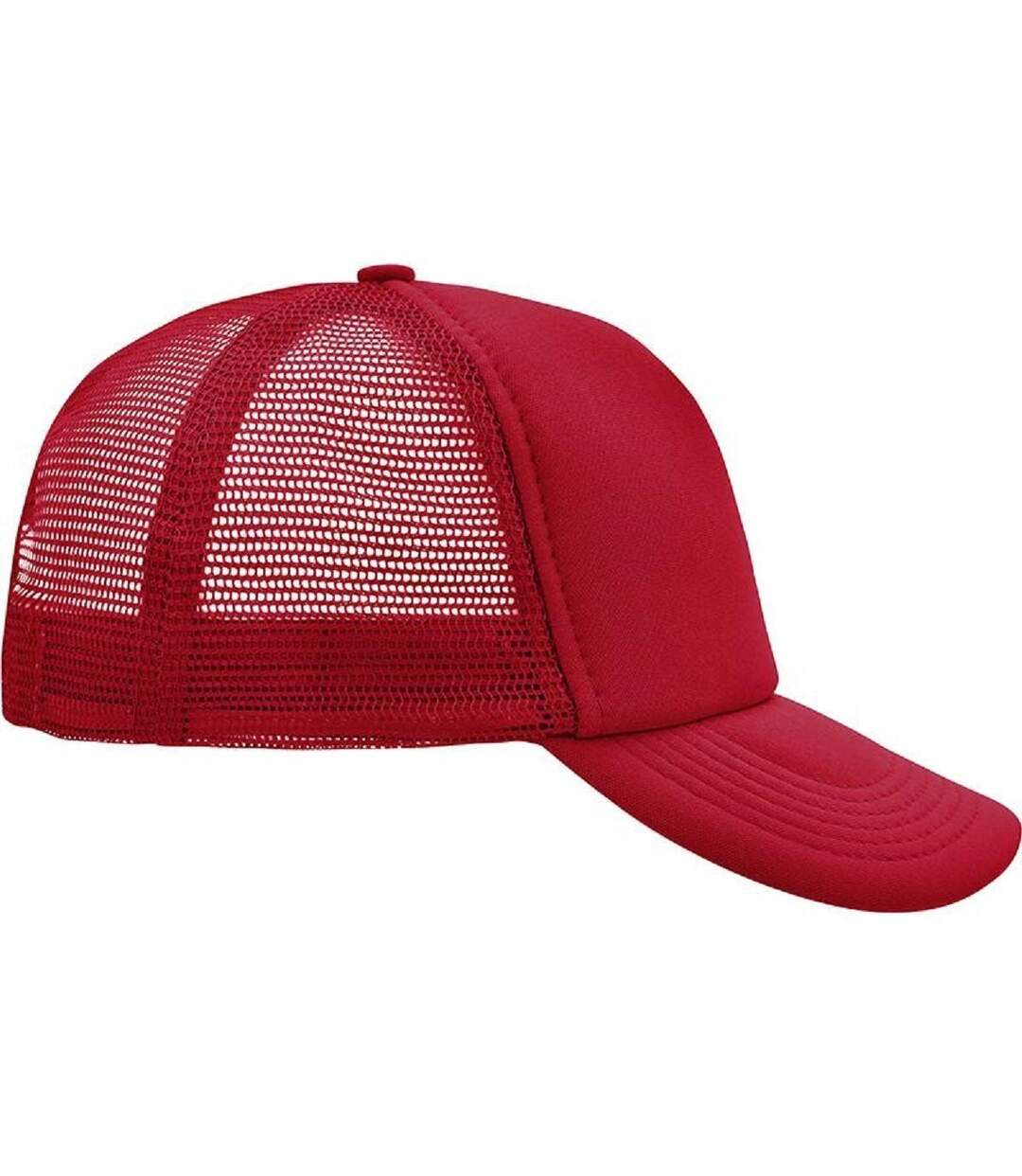 Casquette trucker avec filet style rétro - MB070 - rouge-1