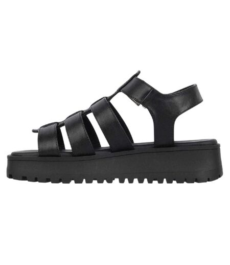 Sandales Motif/style Gladiateur Femme Noir Jack Wills