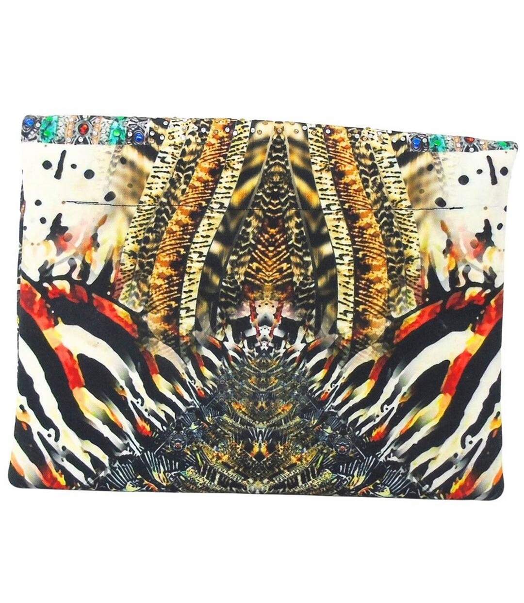 Eagle Clutch Bag One Size Golden Inoa-2