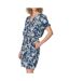 Robe marine à fleurs femme tbs janierob - 38-1