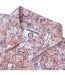 Chemise homme rouille / blanc Lambretta-3