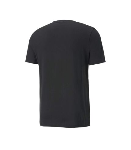 T-shirt Noir Puma Homme Logo Tee