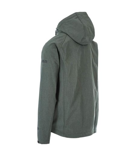 Veste softshell rafi homme vert foncé chiné Trespass