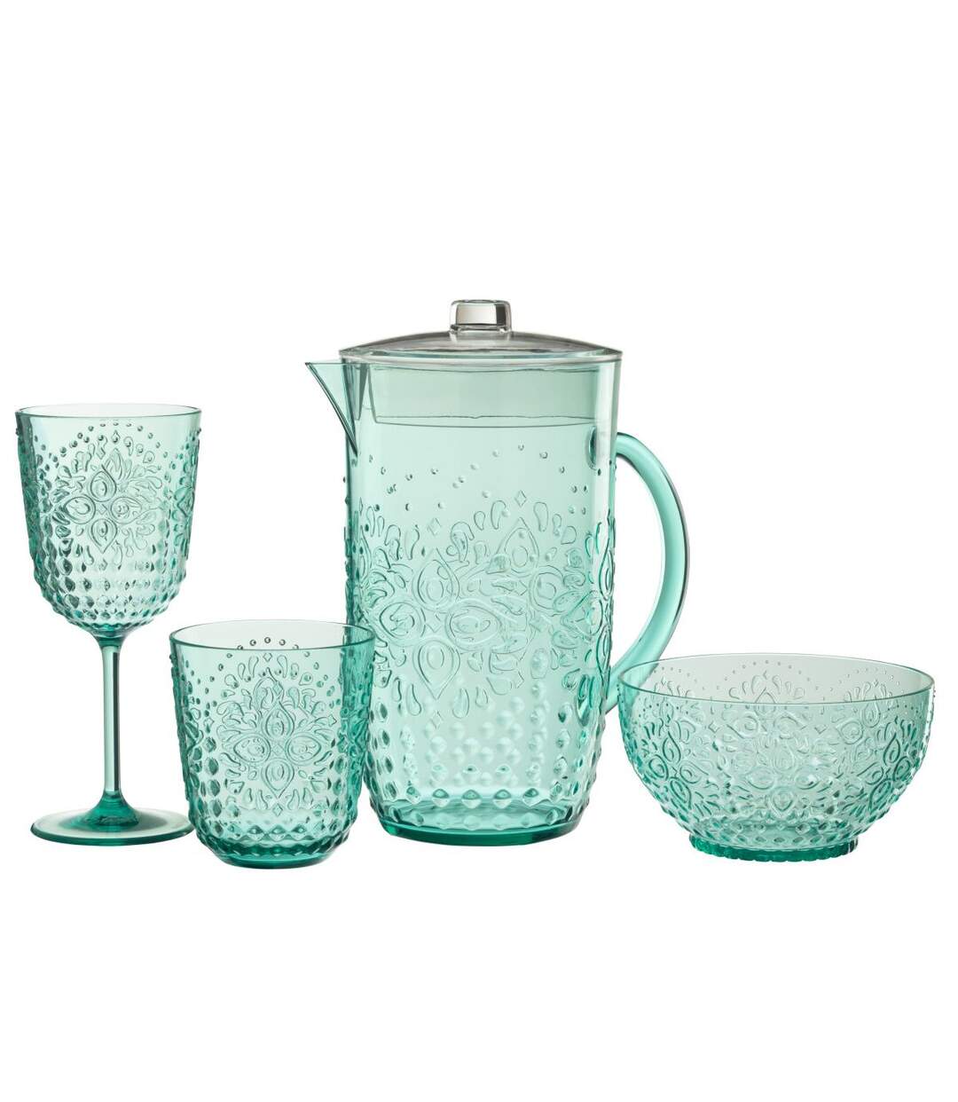 Carafe Réutilisable Barbra 2,5L Bleu Aqua-3