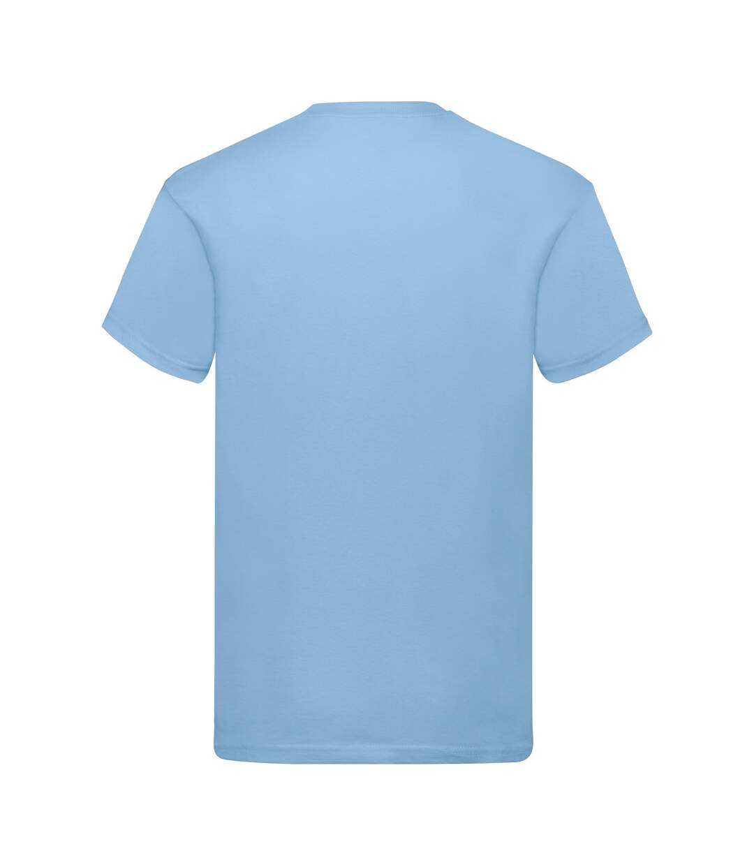 T-shirt manches courtes homme bleu ciel Fruit of the Loom-1