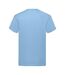 Fruit Of The Loom Mens Original Short Sleeve T-Shirt (Sky Blue) - UTPC124