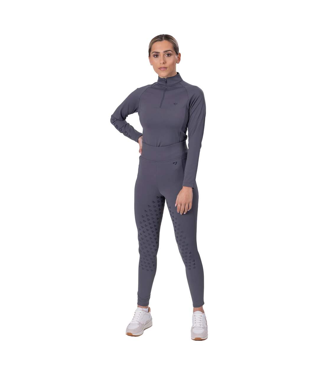 Haut thermique eltar femme gris Aubrion-2