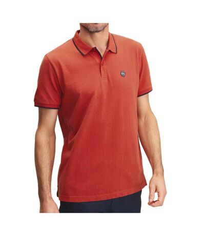 Polo terracotta Homme TBS Nory