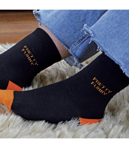 6 Paires Chaussettes Femme 'Pretty...' Amusantes