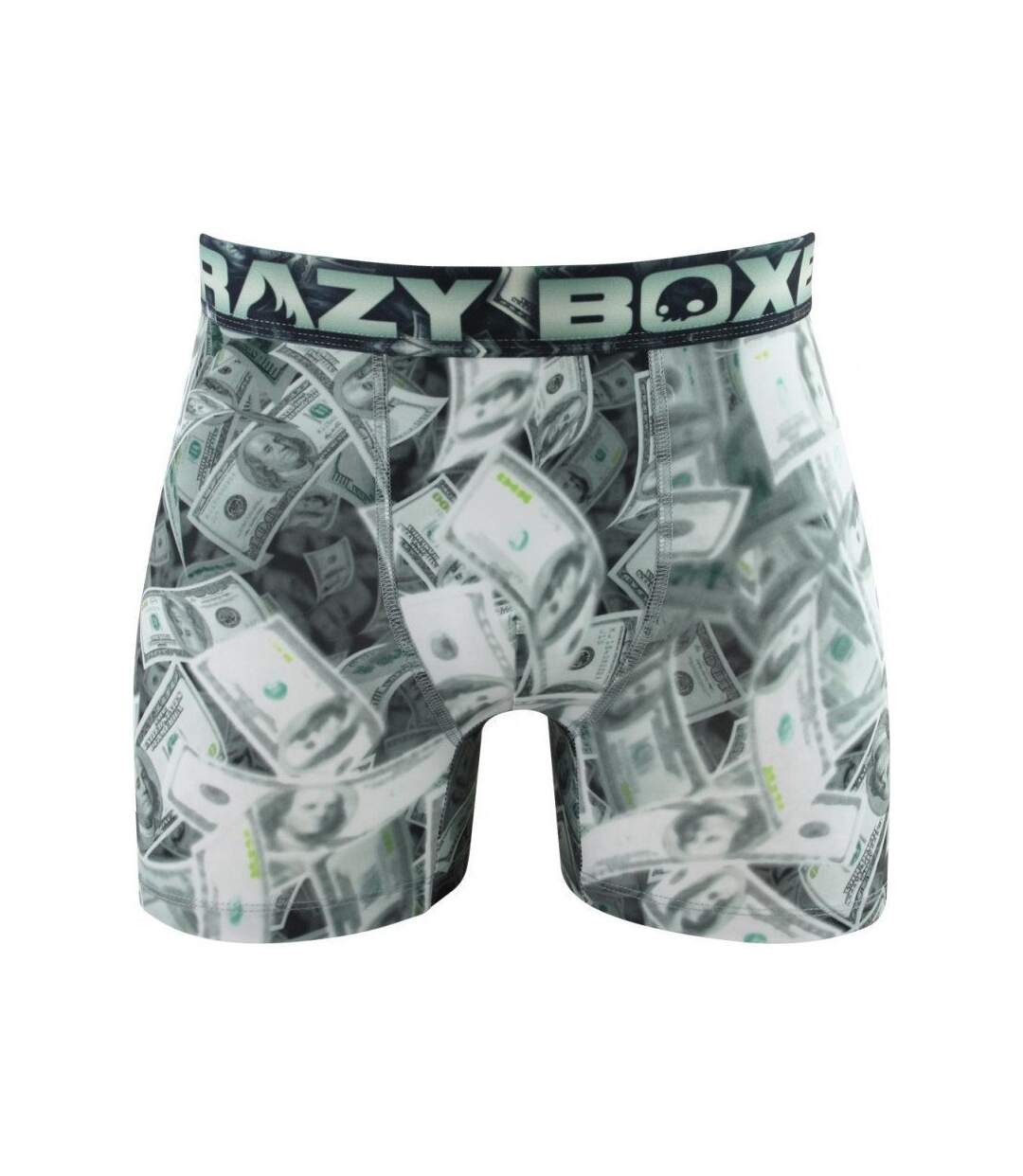 CRAZYBOXER Boxer Homme Microfibre recyclée BM4ASS36 CASH Gris