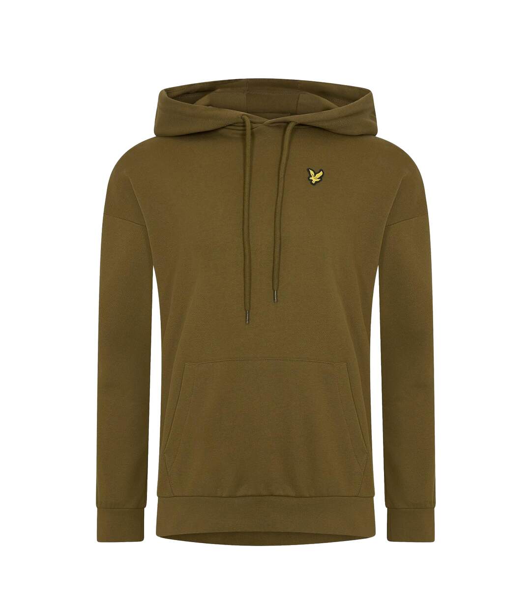 Sweat Décontracté À Capuche Femme Kaki Foncé Lyle & Scott-1