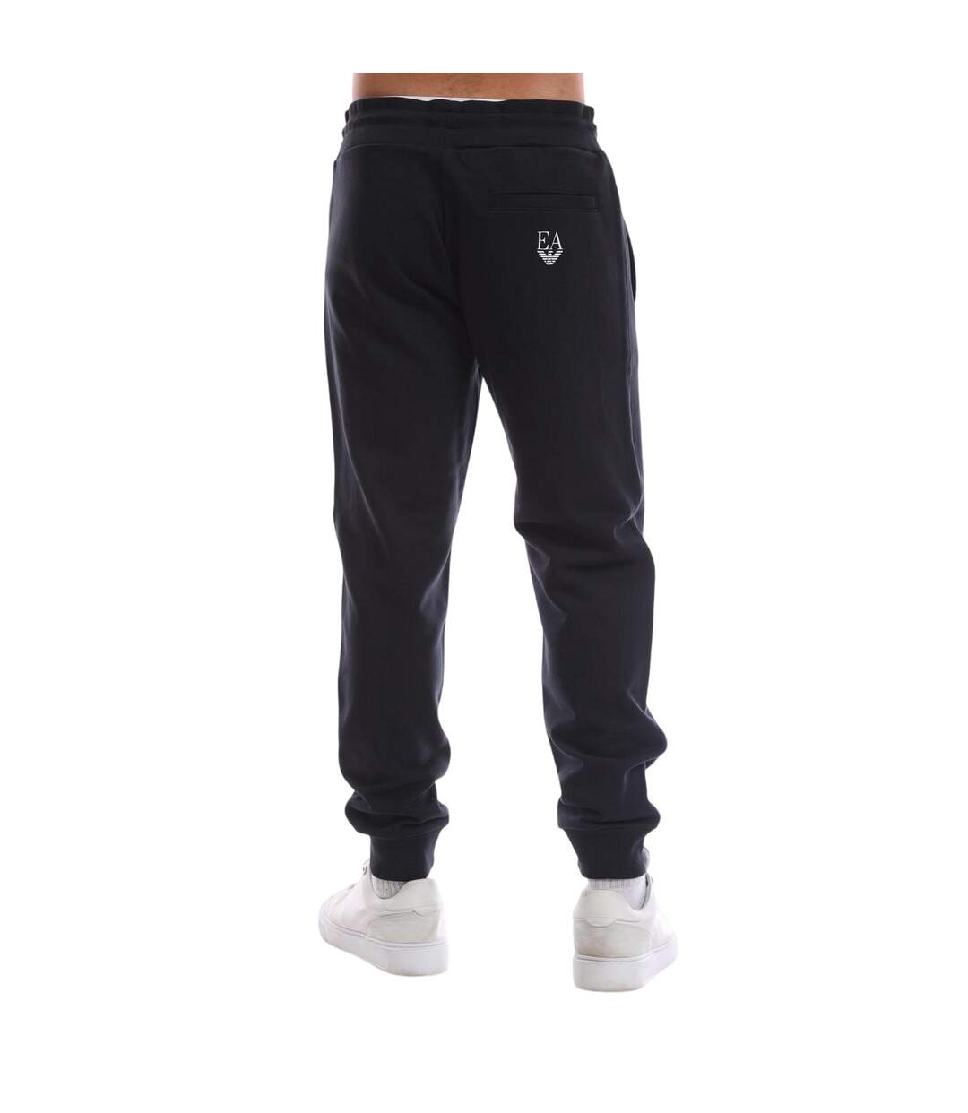 Mens Tapered Slim Joggers Nero Emporio Armani EA7-2