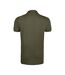 Mens prime pique plain short sleeve polo shirt army SOLS