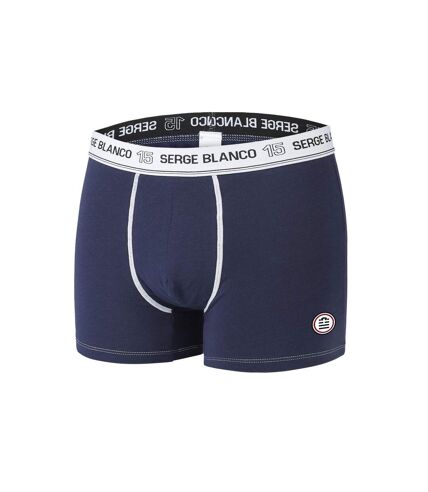 Lot de 2 Boxers homme avec surpiqûres Class Serge Blanco