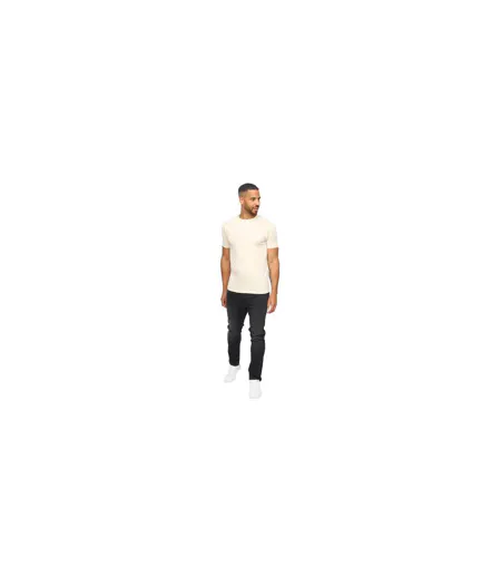 Mens Amonite T-shirt Beige Bewley & Ritch