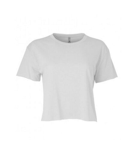 Womens/ladies festival cali short-sleeved t-shirt white Next Level