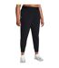 Womens/ladies Rival Woven High Rise Jogging Bottoms Black Under Armour-1