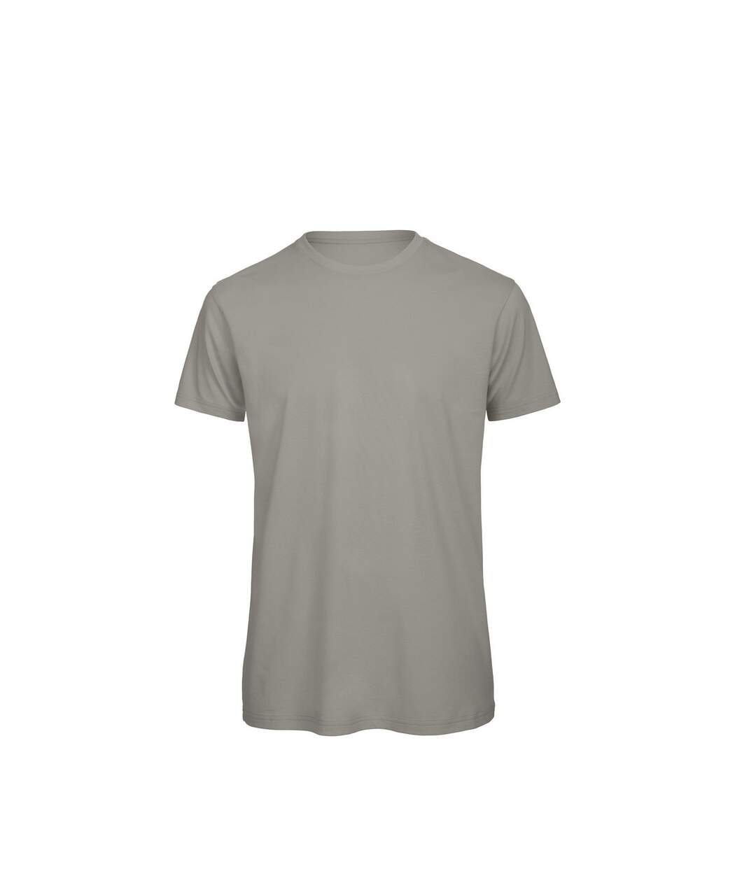 T-shirt en coton bio homme gris clair B&C Favourite-1