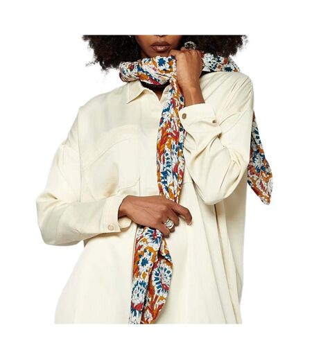Foulard jaune/bleu femme kaporal supam