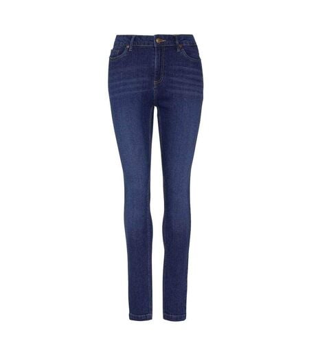 Jean Lara Femme Bleu Foncé Délavé So Denim