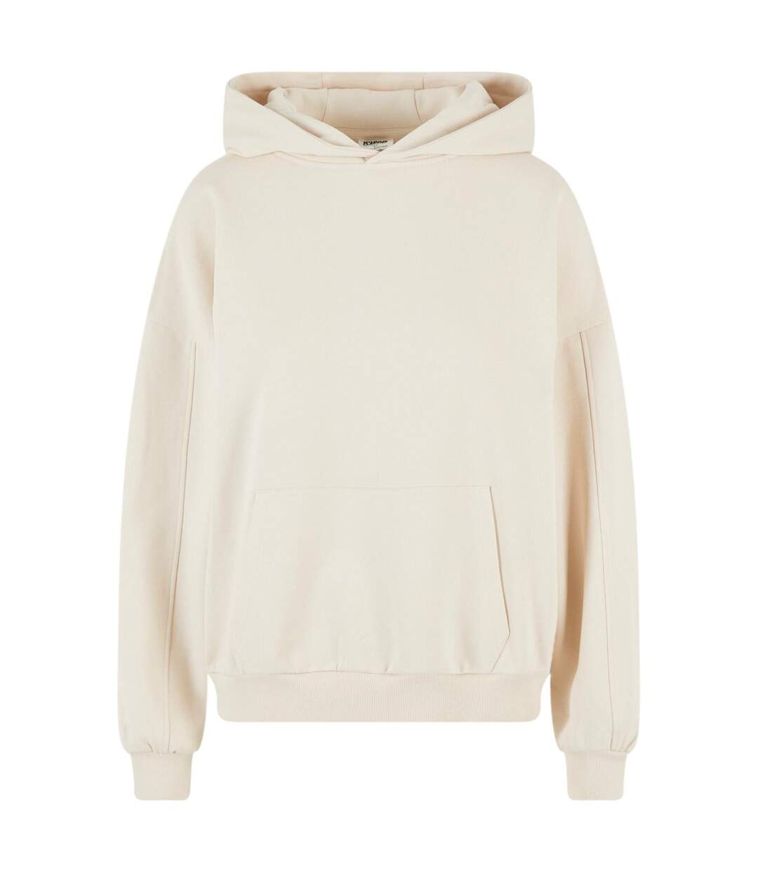 Sweat À Capuche Femme Sable Blanc Urban Classics-1