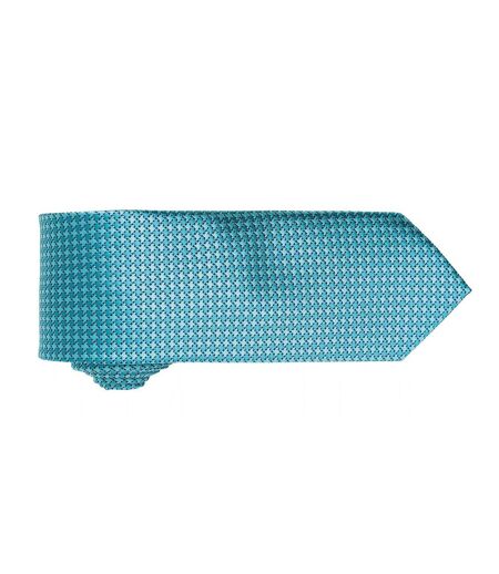 Lot de 2  Cravate à motif pied de poule homme taille unique turquoise Premier