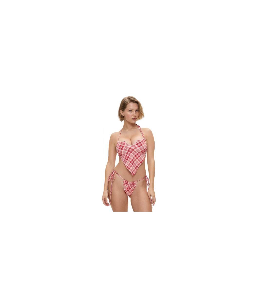 Bas De Maillot De Bain Bella Hadid Femme Rouge Frankies Bikinis-1