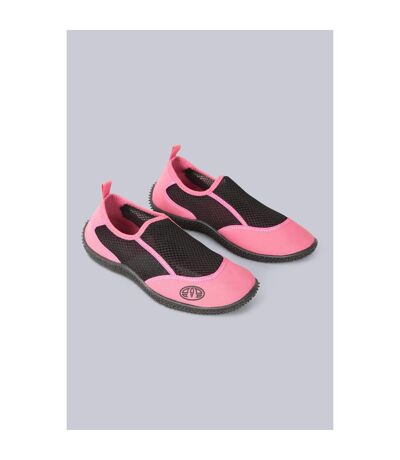 Animal Womens/Ladies Cove Water Shoes (Bright Pink) - UTMW1922