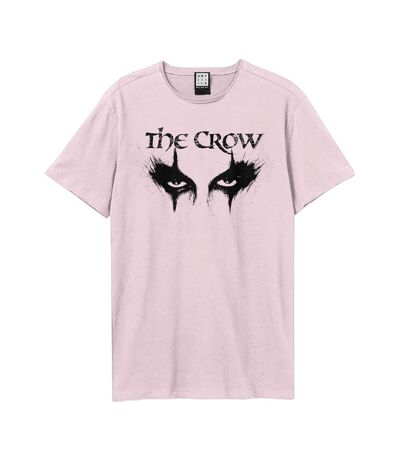 T-shirt Eyes Adulte Rose Amplified